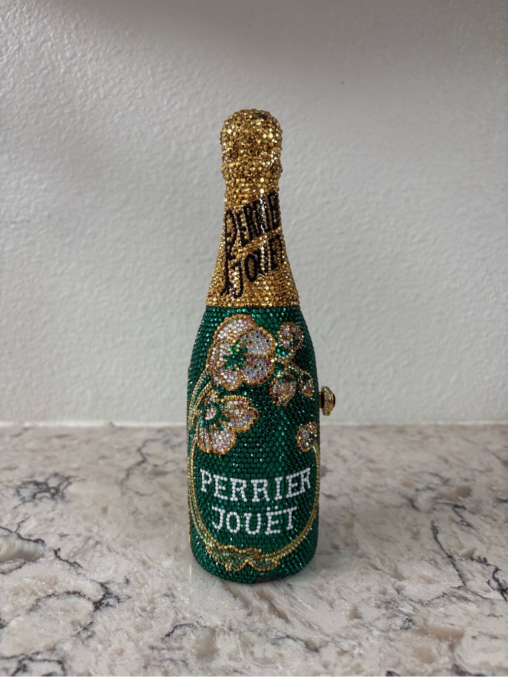 Kathrine Baumann Limited Edition Perrier Jouët Champagne Bottle Evening Bag